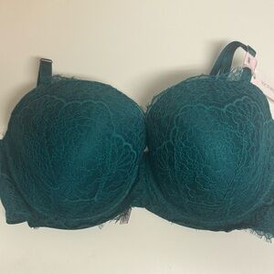 Victoria's Secret Teal Lace Bra